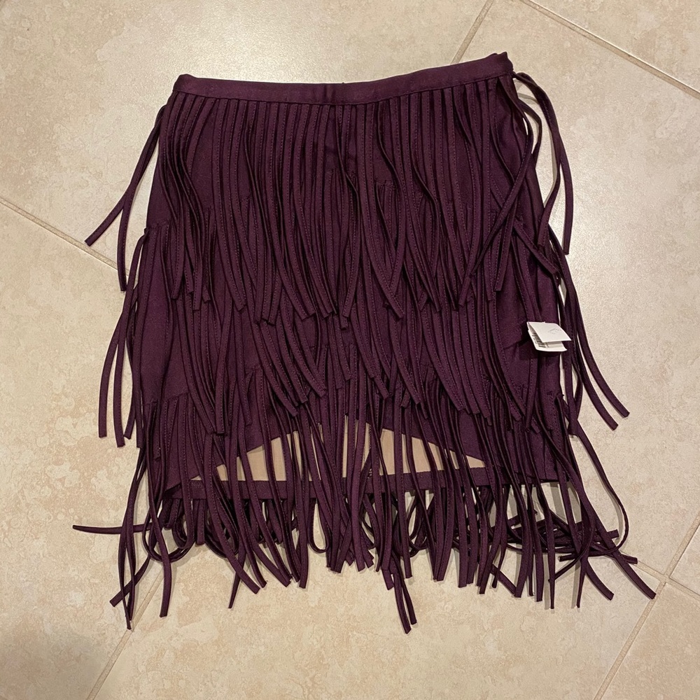 Super cute fringe skirt